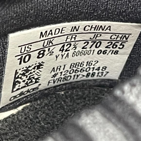 Adidas UltraBoost X Shoes Womens Size 10 Black Running Comfort Walking Sneakers - Picture 8 of 8